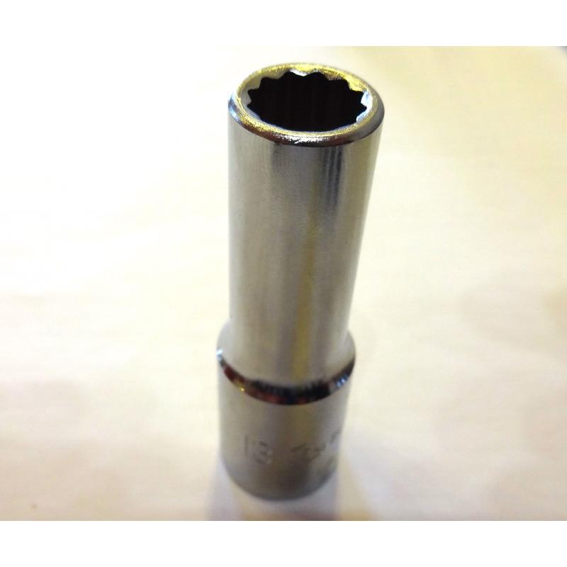 Dugókulcs - crowafej 1/2' 12 szög hosszú 13 mm Genius ( 437813 )