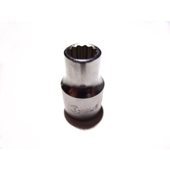 Dugókulcs - crowafej 1/2' 12 szög normál 11 mm Genius ( 433811 )