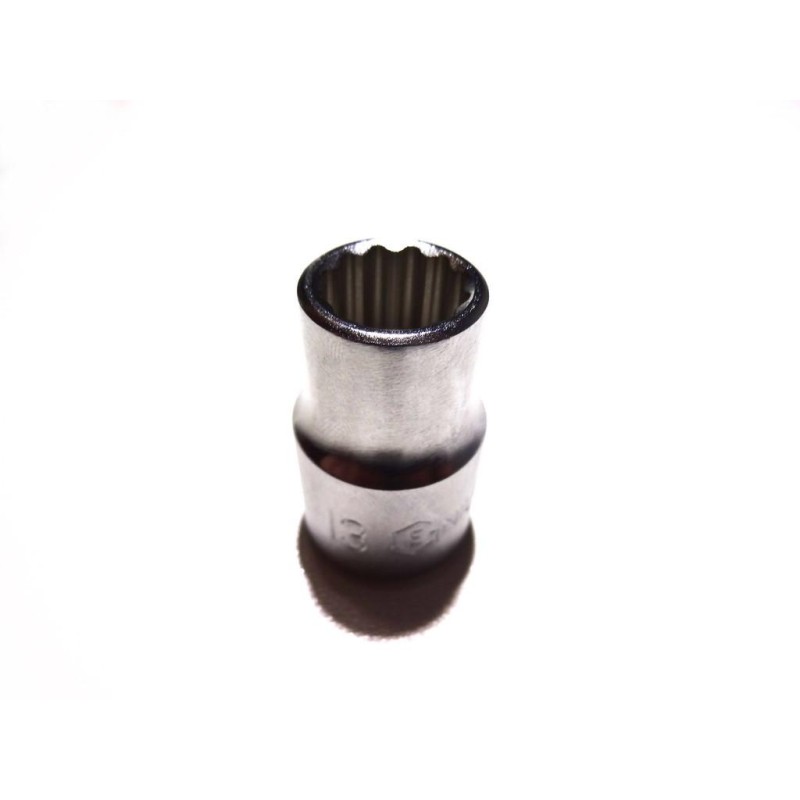 Dugókulcs - crowafej 1/2' 12 szög normál 13 mm Genius ( 433813 )