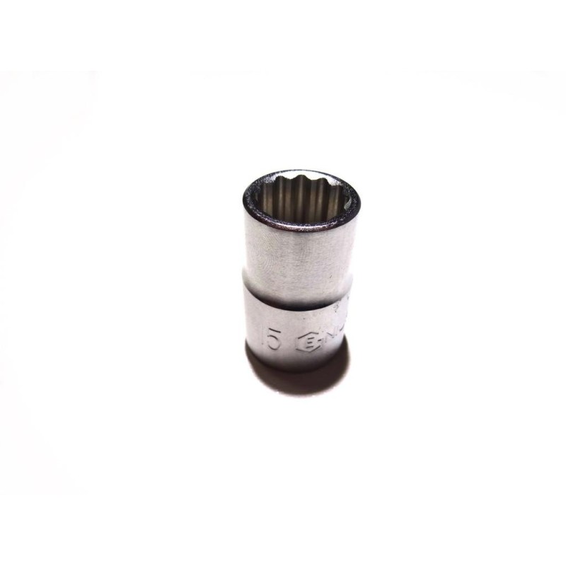 Dugókulcs - crowafej 1/2' 12 szög normál 15 mm Genius ( 433815 )