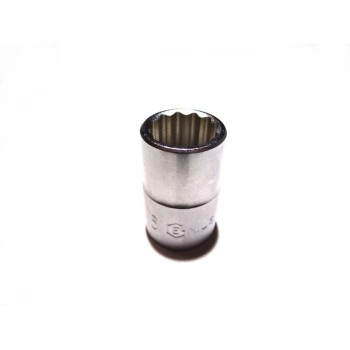 Dugókulcs - crowafej 1/2' 12 szög normál 16 mm Genius ( 433816 )