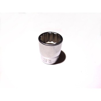 Dugókulcs - crowafej 1/2' 12 szög normál 29 mm Genius ( 433829 )