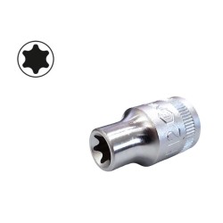 Dugókulcs - crowafej 3/8' belső torx E12 Genius (353512) Dugókulcs - crowafej 3/8' belső torx E12 Genius (353512)