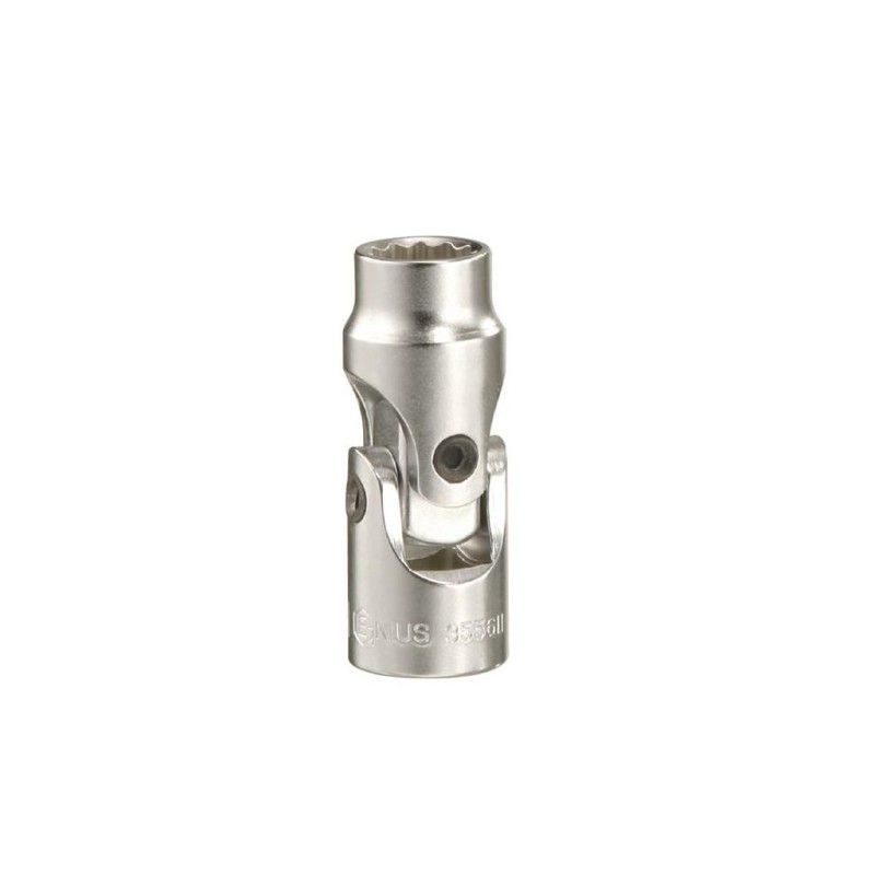 Dugókulcs - crowafej 3/8' csuklós 13 mm Genius (355613)