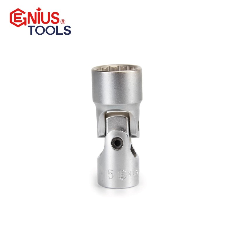 Dugókulcs - crowafej 3/8&quot; csuklós 15 mm Genius (355615)