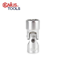 Dugókulcs - crowafej 3/8" csuklós 16 mm Genius (355616) Dugókulcs - crowafej 3/8" csuklós 16 mm Genius (355616)