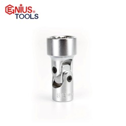 Dugókulcs - crowafej 3/8" csuklós 18 mm Genius (355618) Dugókulcs - crowafej 3/8" csuklós 18 mm Genius (355618)