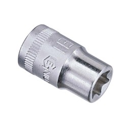 Dugókulcs - crowafej 1/2' belső torx E11 Genius ( 454511 ) Dugókulcs - crowafej 1/2' belső torx E11 Genius ( 454511 )