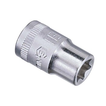 Dugókulcs - crowafej 1/2' belső torx E11 Genius ( 454511 ) Dugókulcs - crowafej 1/2' belső torx E11 Genius ( 454511 )
