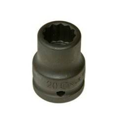 Légkulcsfej 3/4' 12 l.n. 44-es Genius (655244)