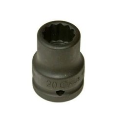 Légkulcsfej 3/4' 12 l.n. 39-es Genius (655239)