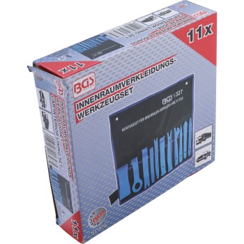 Ajtókárpit leszedő klt. 11 db-os (BGS-1327) Ajtókárpit leszedő klt. 11 db-os (BGS-1327)