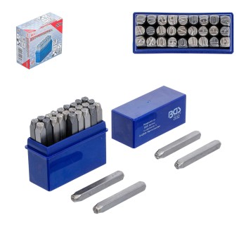 Beütő készlet BETÛ 05 mm-es BGS (BGS-2032) Beütő készlet BETÛ 05 mm-es BGS (BGS-2032)
