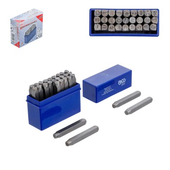 Beütő készlet BETÛ 06 mm-es BGS (BGS-2033) Beütő készlet BETÛ 06 mm-es BGS (BGS-2033)