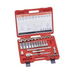 Dugókulcs készlet 1/2' 12 sz. COLOS 32 db-os Genius (TW-432S) Dugókulcs készlet 1/2' 12 sz. COLOS 32 db-os Genius (TW-432S)