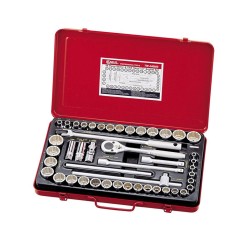 Dugókulcs készlet 1/2' 12 sz. metrikus + COLOS 46 db-os Genius - (TW-446MS) Dugókulcs készlet 1/2' 12 sz. metrikus + COLOS 46 db-os Genius - (TW-446MS)