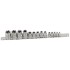 Dugókulcs - crowafej klt. 1/2"-3/8"-1/4" belső E-torx 14 db-os E4-E24 (TX-23414) Dugókulcs - crowafej klt. 1/2"-3/8"-1/4" belső E-torx 14 db-os E4-E24 (TX-23414)