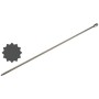 Rátűzőkulcs - crowa+bit 1/2' XZN - Spline - M8x800 mm extra hosszú BGS (BGS-4227)