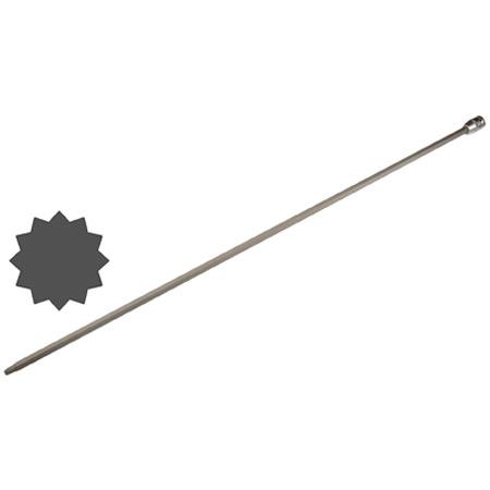 Rátűzőkulcs - crowa+bit 1/2' XZN - Spline - M10x800 mm extra hosszú BGS (BGS-4228)