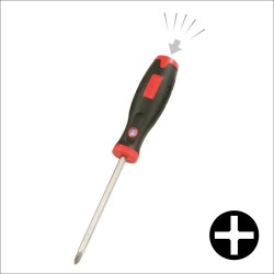 Csavarhúzó üthető PH1 x 100 - Genius (509+1801)