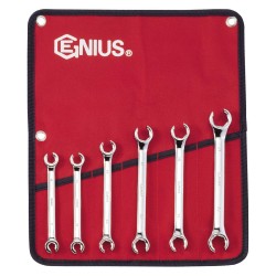 Fékcsőkulcs készlet 6 db-os Genius ( FN-006M ) Fékcsőkulcs készlet 6 db-os Genius ( FN-006M )