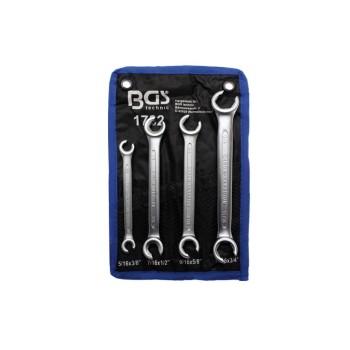 Fékcsőkulcs készlet 4 db-os COLOS - BGS (BGS-1782) Fékcsőkulcs készlet 4 db-os COLOS - BGS (BGS-1782)