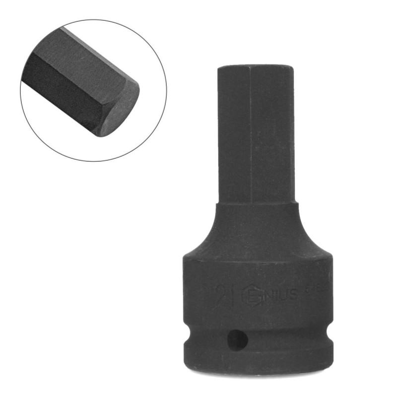 Légkulcs imbuszfej COLOS (14,29 mm) 9/16' Genius (466018) Légkulcs imbuszfej COLOS (14,29 mm) 9/16' Genius (466018)