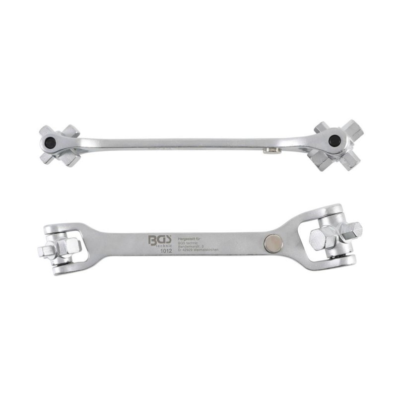 Olajleeresztő kulcs speciális 8 in 1 (BGS-1012)