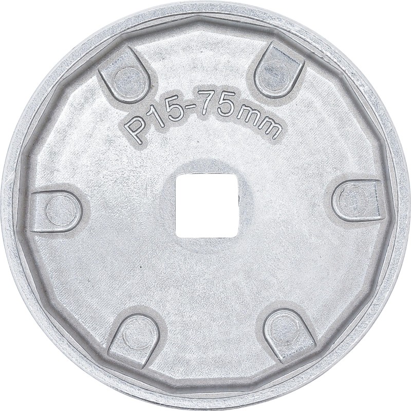 Olajszűrő leszedő kupak 075 mm x 15 lap Alu (BGS-1045)