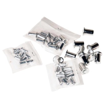 Szegecsanya készlet 40 db-os M3-M4-M5-M6 - SC-758A - Genius (0758AP)