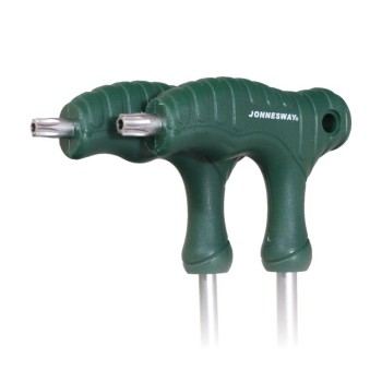 Torx kulcs T-fogós készlet T10-T50 9 db-os Állványos klt. -Jonnesway (H10MT09S)
