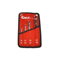 Torx csillagkulcs készlet 4 db-os E6-E24 - Genius (TX-E04)