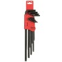 Torxkulcs 'L' alakú készlet 10 db-os lyukas torx, hosszú Genius ( SK-010T )