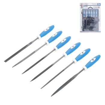 Tűreszelő készlet 6 részes (BGS-1911) Tűreszelő készlet 6 részes (BGS-1911)