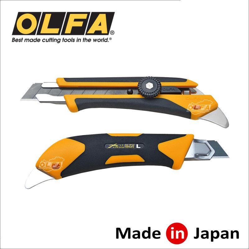 Vágókés OLFA 18 mm törh.penge, csavaros rögz. - fémfüles XD (L-5) Vágókés OLFA 18 mm törh.penge, csavaros rögz. - fémfüles XD (L-5)