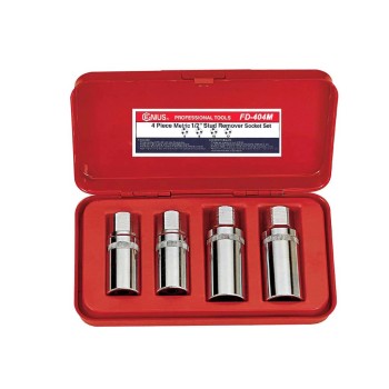 Tőcsavar ki- és behajtó klt. M6-12 mm 4 db-os Genius (FD-404M)