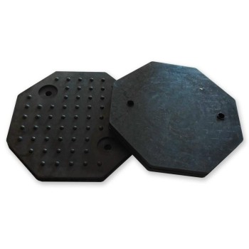 Gumipogácsa csápos emelőhöz 125 mm/8 lapú - nyolcszögletű Giuliano (GP125-8L-2F) Gumipogácsa csápos emelőhöz 125 mm/8 lapú - nyolcszögletű Giuliano (GP125-8L-2F)