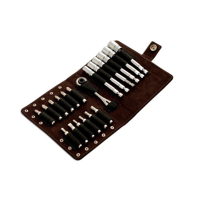 Motorkerékpár szerelő 19 db-os klt.1/4'-os rozsdamentes kis racsnival (LAS-5068) Motorkerékpár szerelő 19 db-os klt.1/4'-os rozsdamentes kis racsnival (LAS-5068)