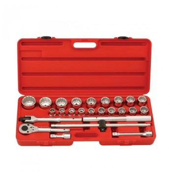 Dugókulcs készlet 3/4' 12 sz. COLOS 25 db-os Genius (TW-625S) Dugókulcs készlet 3/4' 12 sz. COLOS 25 db-os Genius (TW-625S)