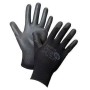 Kesztyű Buck fekete PW poliuretán tenyér 09-es L ( PTPWB-L )
