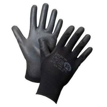Kesztyű Buck fekete PW poliuretán tenyér 11-es XXL ( PTPWB-XXL )