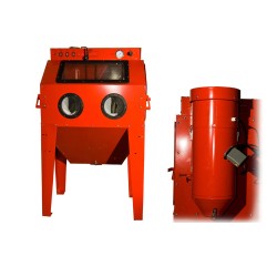 Homokfúvó szekrény 350 literes + ciklon porelszívó (DJ-SBC350E) Homokfúvó szekrény 350 literes + ciklon porelszívó (DJ-SBC350E)