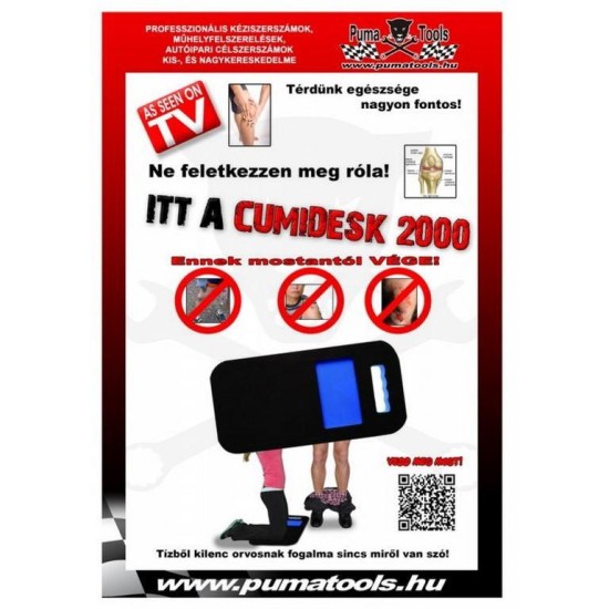 CUMIDESK 2000 - Térdelő szivacs (BGS-4801)