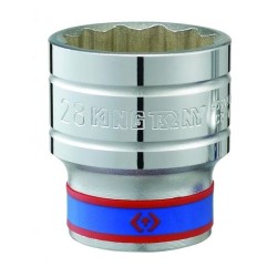 Dugókulcs - crowafej 1/2' 12 szög normál 36 mm King Tony ( 433036MR )