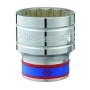 Dugókulcs - crowafej 1/2' 12 szög normál 36 mm King Tony ( 433036MR )