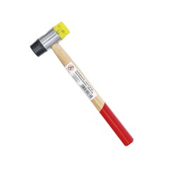 Kalapács, műanyag - gumikeverék + nylon fej (cserélhető) D35 mm (BGS-1864) Kalapács, műanyag - gumikeverék + nylon fej (cserélhető) D35 mm (BGS-1864)