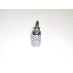 Rátűzőkulcs - crowa+bit 1/4' kereszt PH0 (S11H200)