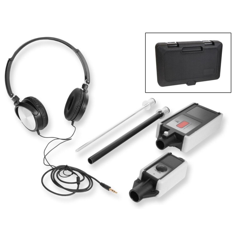 Sztetoszkóp + profi-ultrasonic szivárgás kereső 3:1-ben - klímatech. (HU33003)