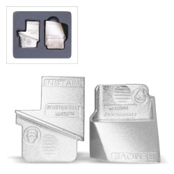 Szíjszerelő készletstretch/ elasztikus szíjakhoz -HUBI- fém (AB70990)