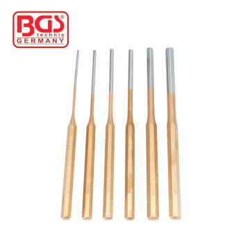 Csapkiütő klt. 6 db-os 3 - 10 mm BGS (BGS-1655) Csapkiütő klt. 6 db-os 3 - 10 mm BGS (BGS-1655)